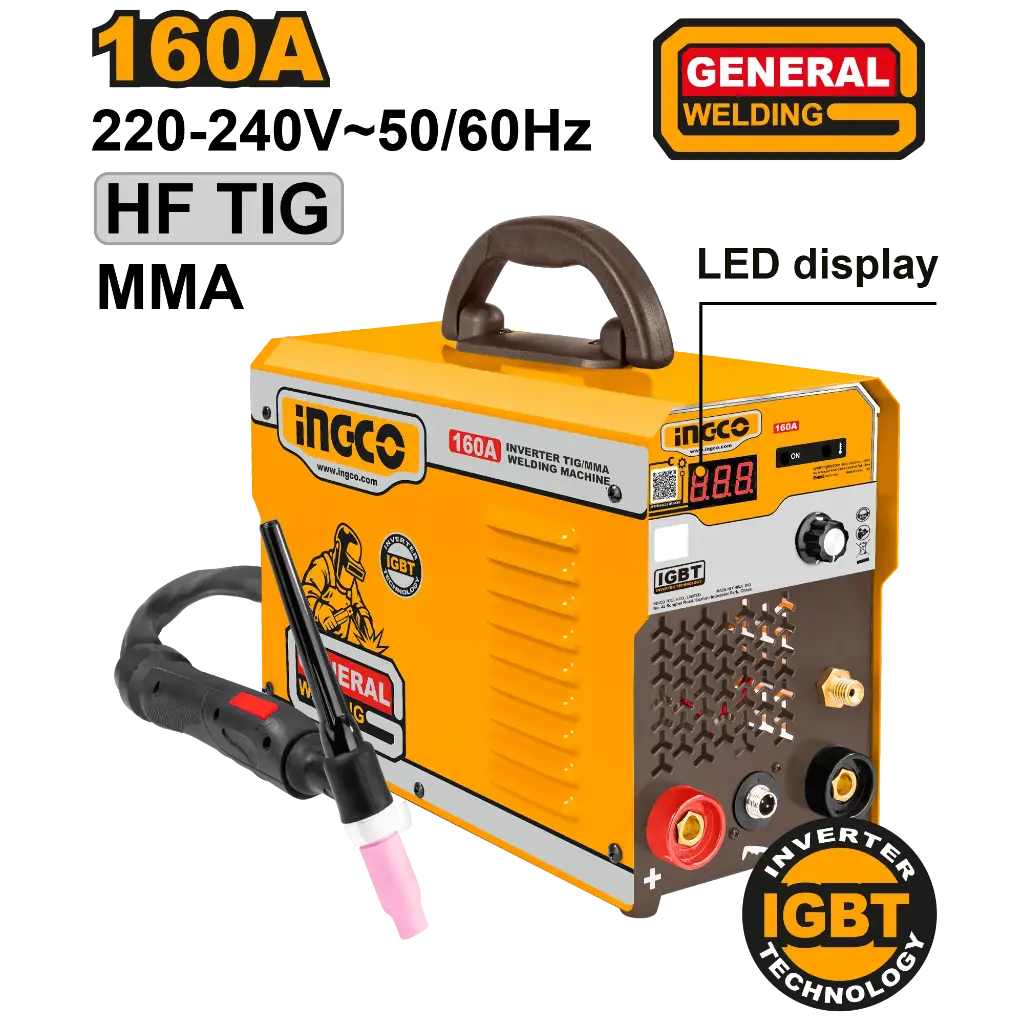 Ingco Inverter Tig/Mma Welding Machine [ING-TIG1601]