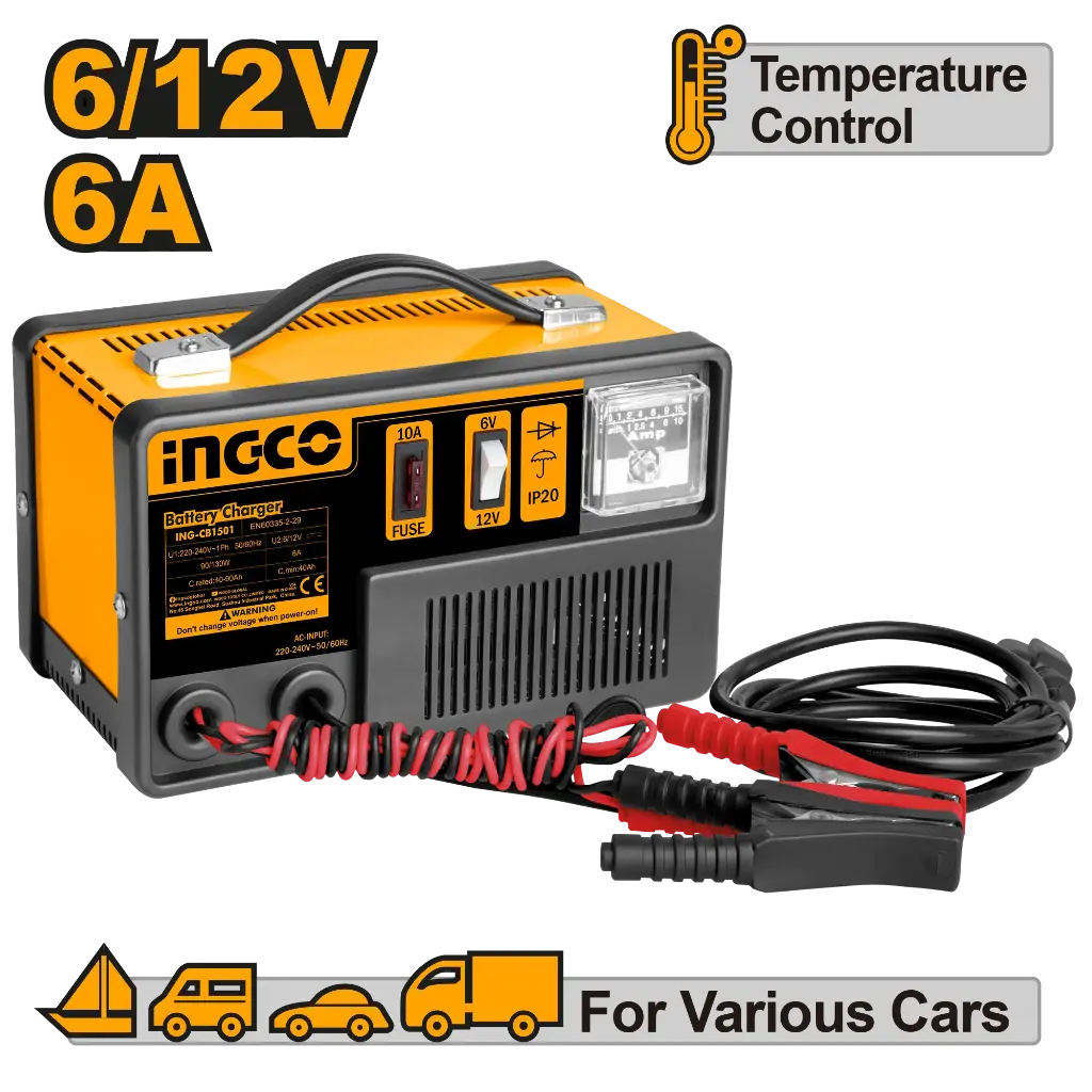 [ING-CB1501] Ingco Battery Charger [ING-CB1501]