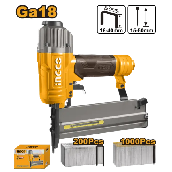 Ingco 2 In 1 Combo Brad Nailer [ACN50401]