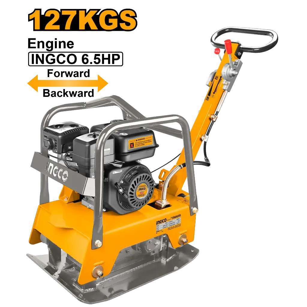 [GCP125-2] Ingco Gasoline Reversible Plate Compactor [GCP125-2]