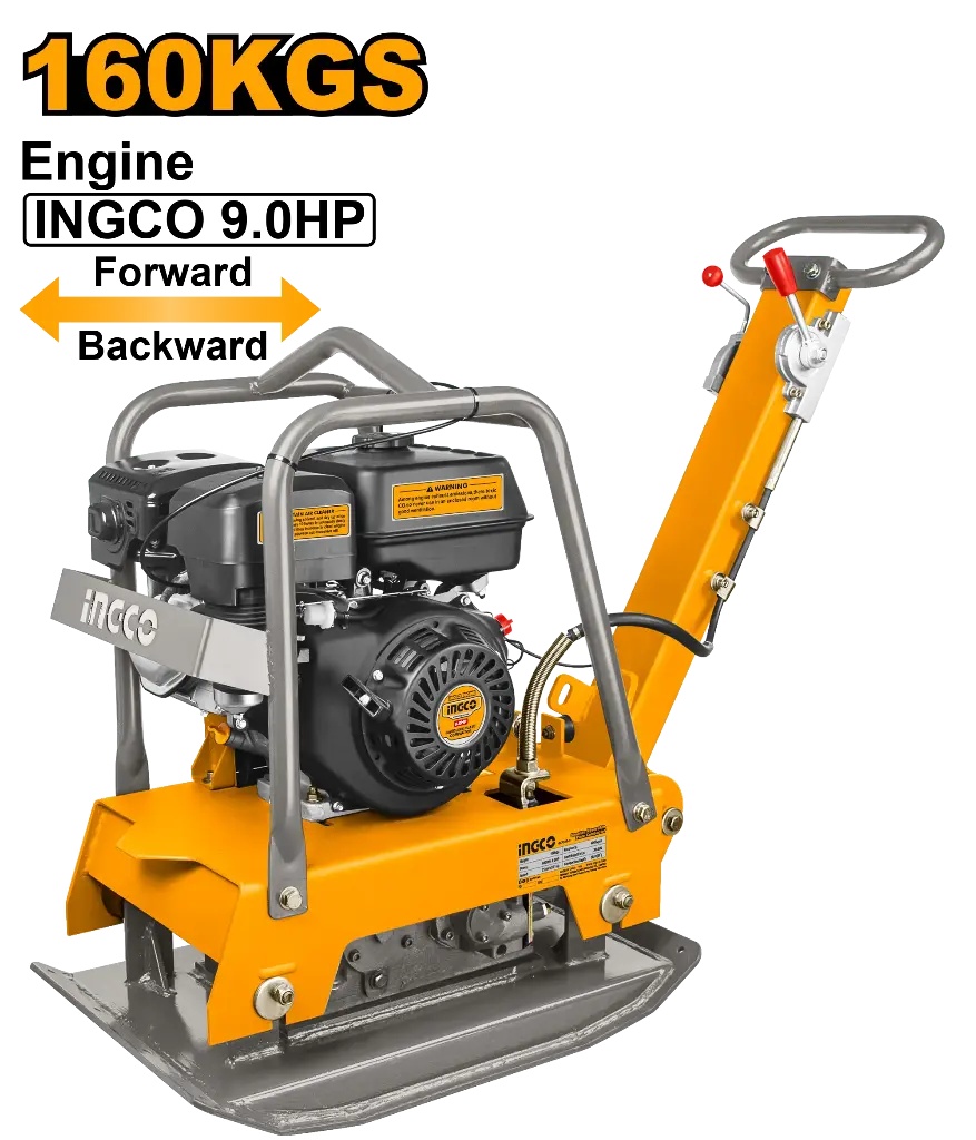[GCP160-2] Ingco Gasoline Reversible Plate Compactor [GCP160-2]