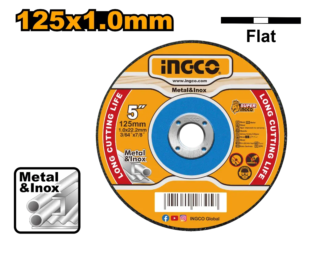 [MCD101251] Ingco Abrasive Metal Cutting Disc [MCD101251]