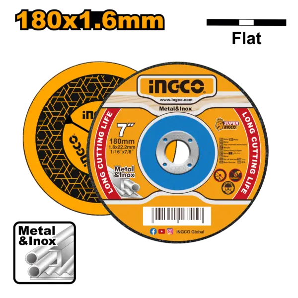 Ingco Abrasive Metal Cutting Disc [MCD161801]