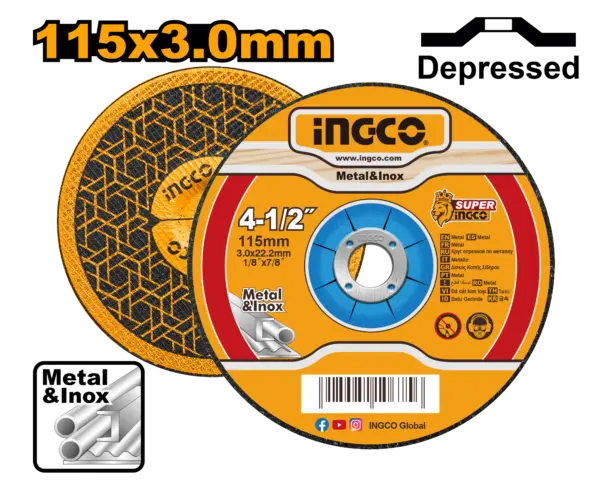 Ingco Abrasive Metal Cutting Disc [MCD301151]