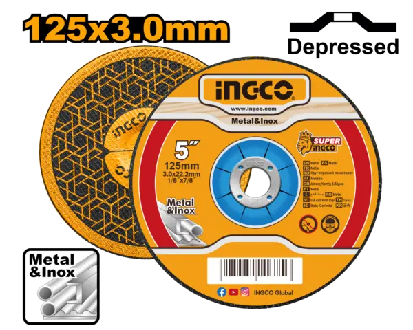 Ingco Abrasive Metal Cutting Disc [MCD301251]