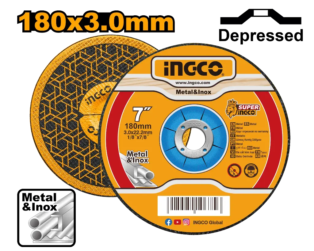 Ingco Abrasive Metal Cutting Disc [MCD301801]