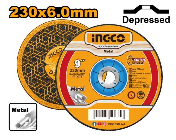 [MGD602301] Ingco Abrasive Metal Grinding Disc [MGD602301]