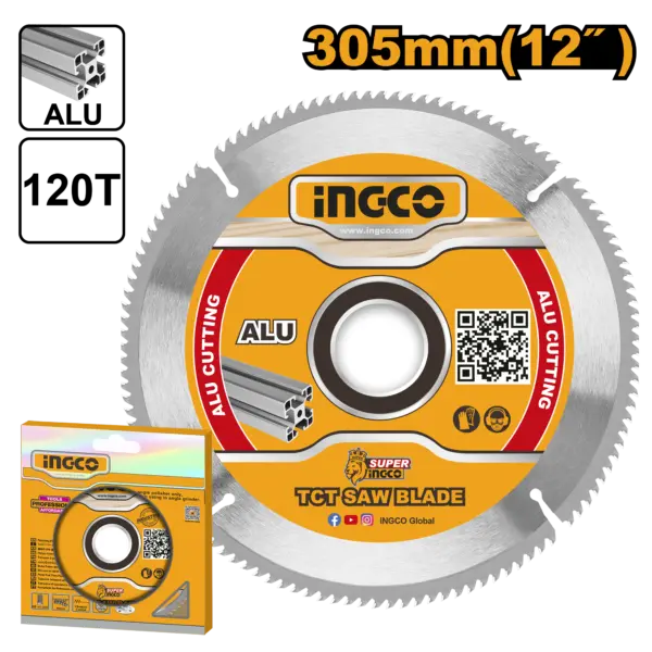 Ingco Tct Saw Blade For Aluminum [TSB3305212]