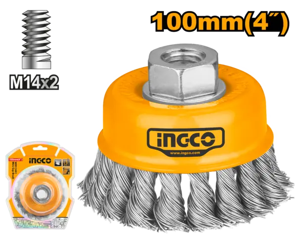 [WB21001] Ingco Wire Cup Brush [WB21001]