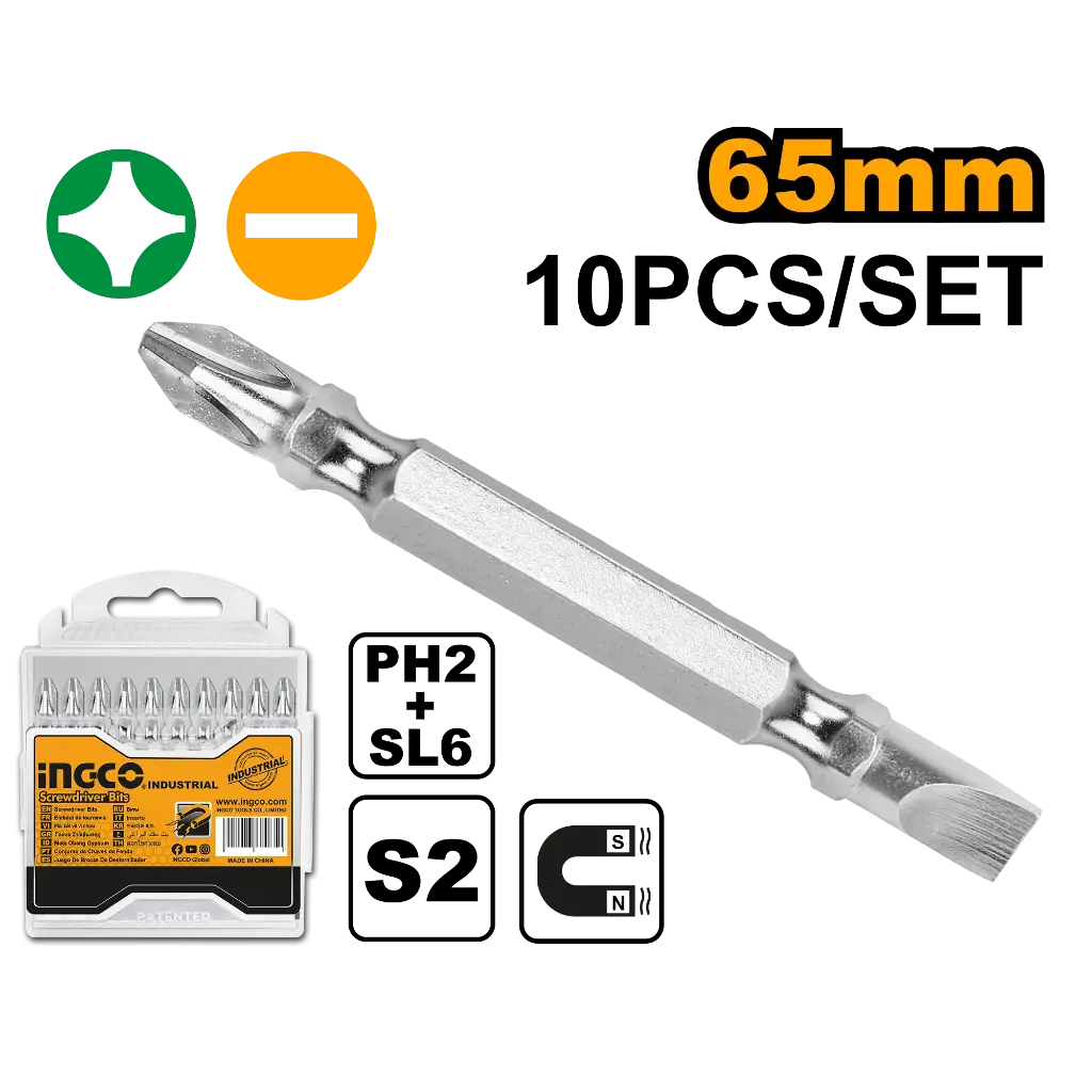 Ingco Screwdriver Bits [SDB21HL133]