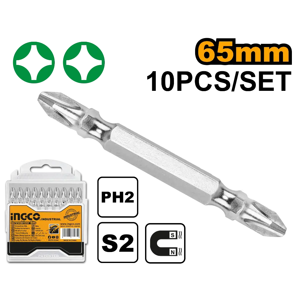 Ingco Screwdriver Bits [SDB21PH233]