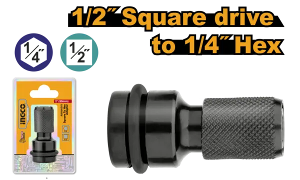 Ingco Square To Hex Adapter [ABH60501]