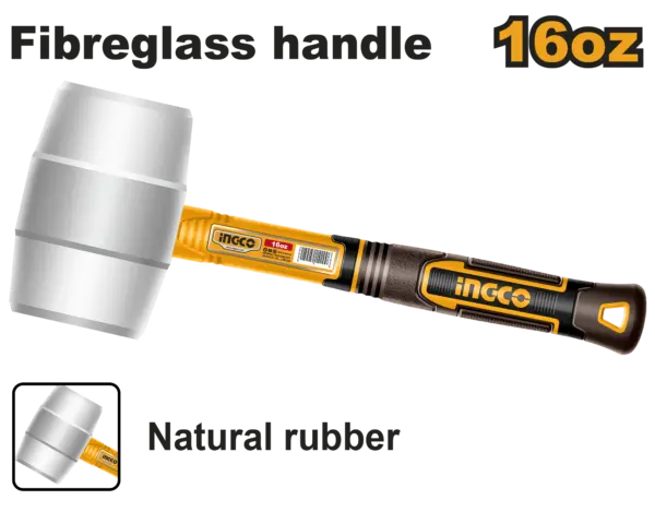 Ingco Rubber Hammer [HRUH8916]