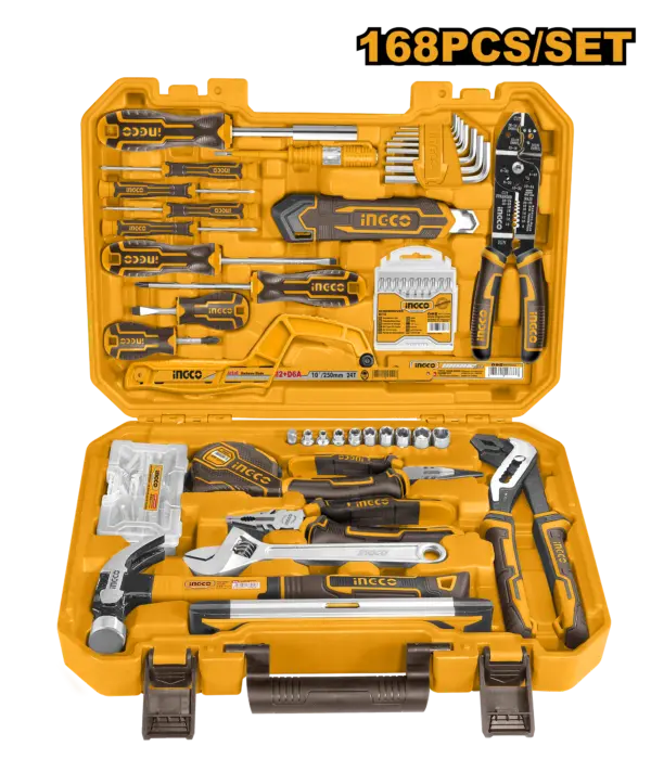 Ingco 168 Pcs Handtools Set [HKTHP21681]