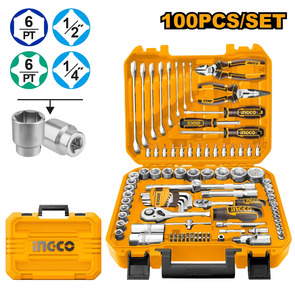 Ingco 100 Pcs Tools Set [HKTHP21001]