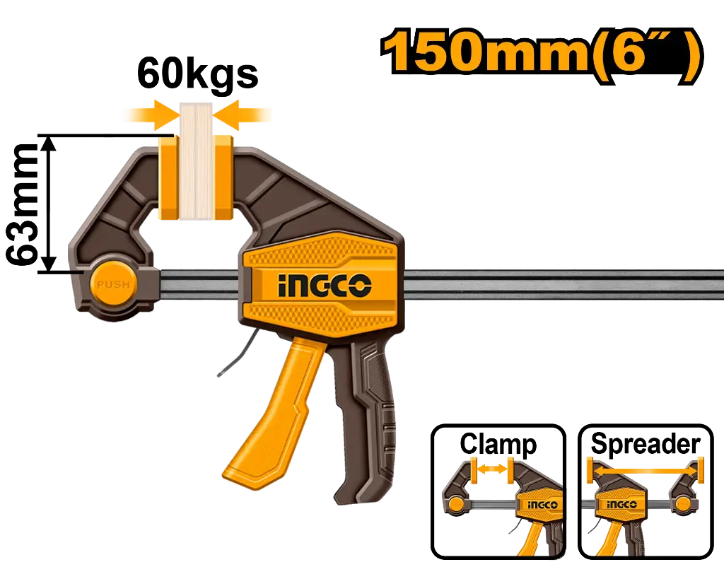 Ingco Quick Bar Clamp [HQBC01601]