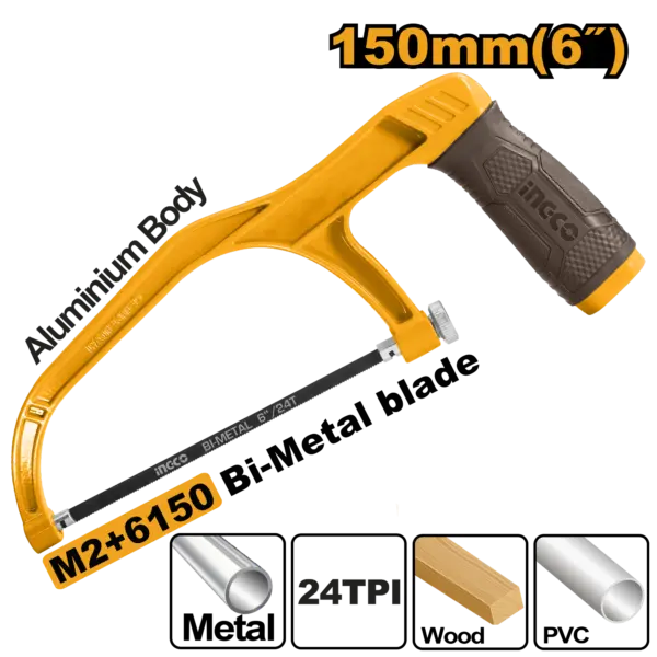 Ingco Mini Hacksaw Frame [MHHF1503]