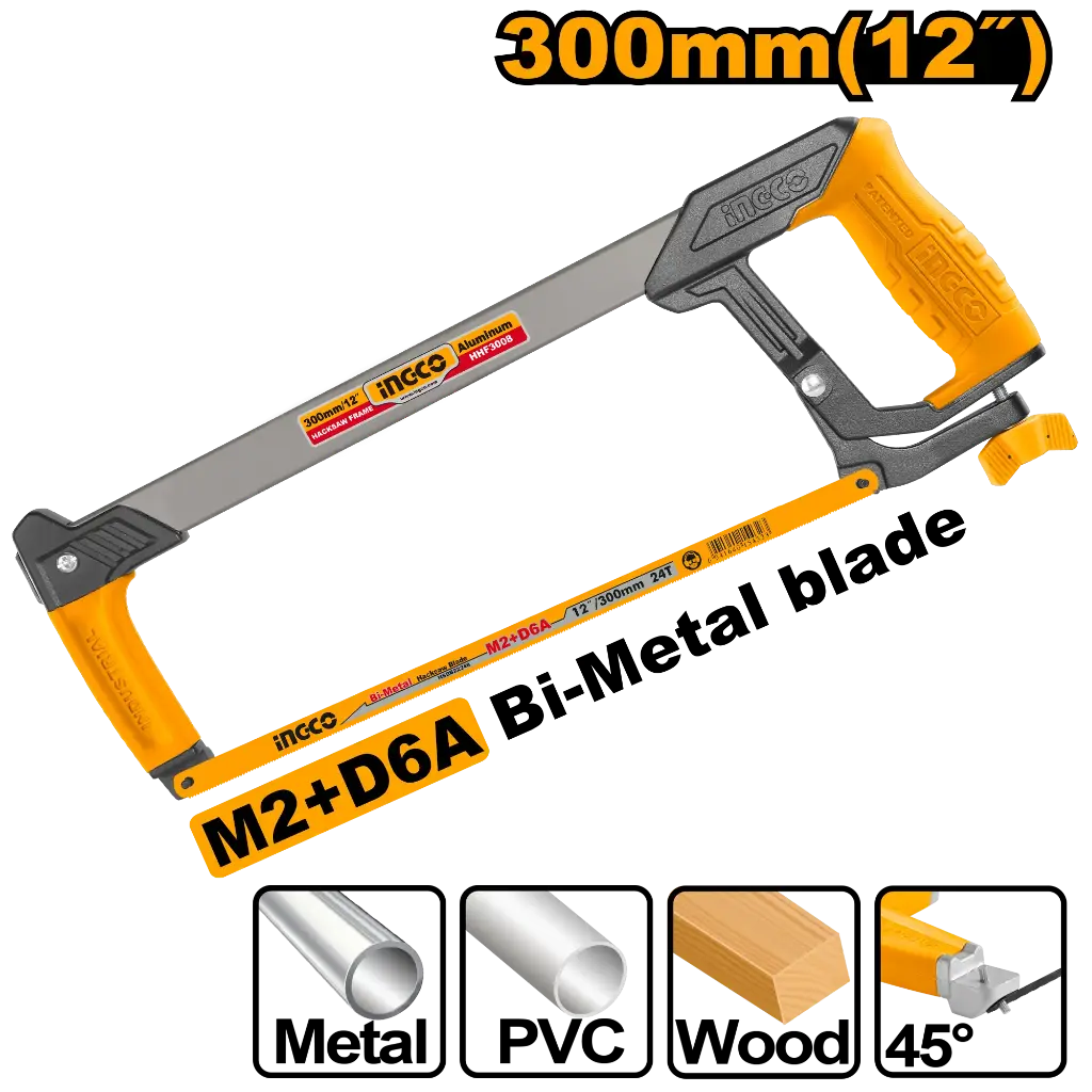 Ingco Hacksaw Frame [HHF3008]