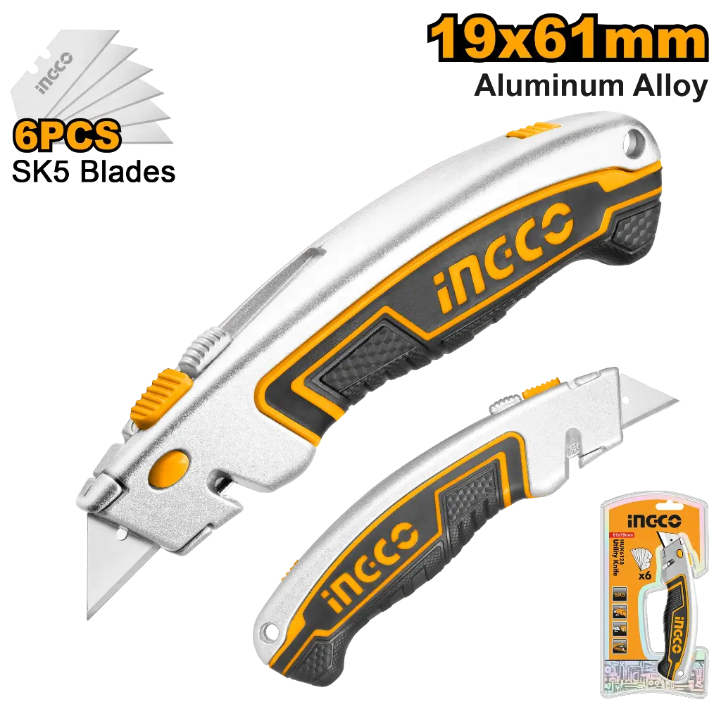 Ingco Utility Knife [HUK6128]