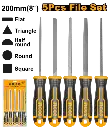 Ingco 5 Pcs Steel File Set [HKTFS0508]