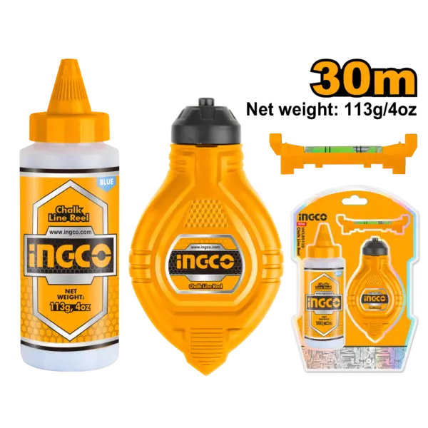 [HCLR0130] Ingco Chalk Line Reel [HCLR0130]