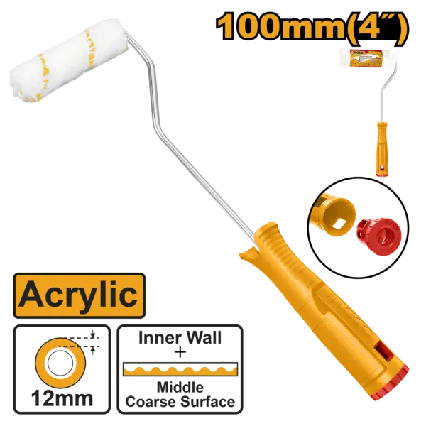 Ingco Mini Cylinder Brush(Inner Wall) [HRHT281002]