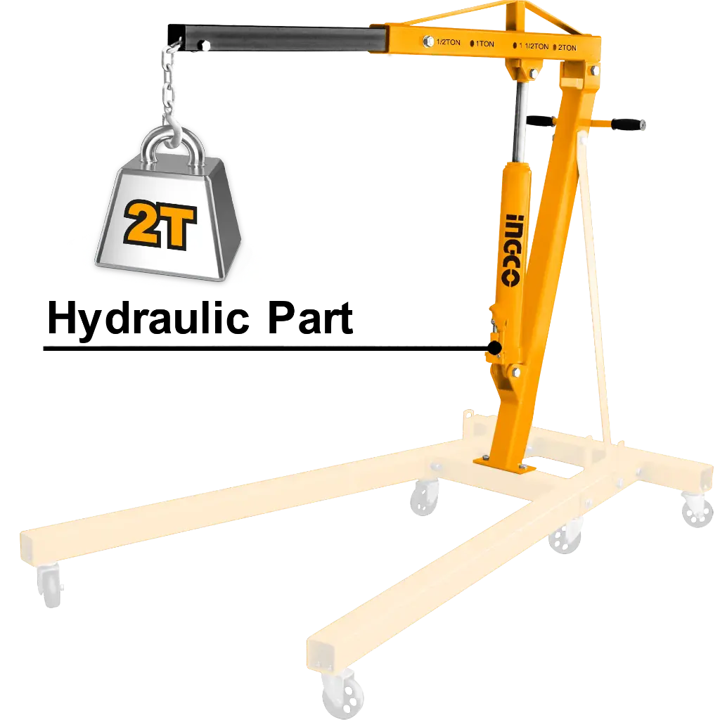 Ingco Engine Crane For Hydraulic Part [HEC21-2]