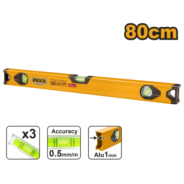 Ingco Spirit Level [HSL18080]