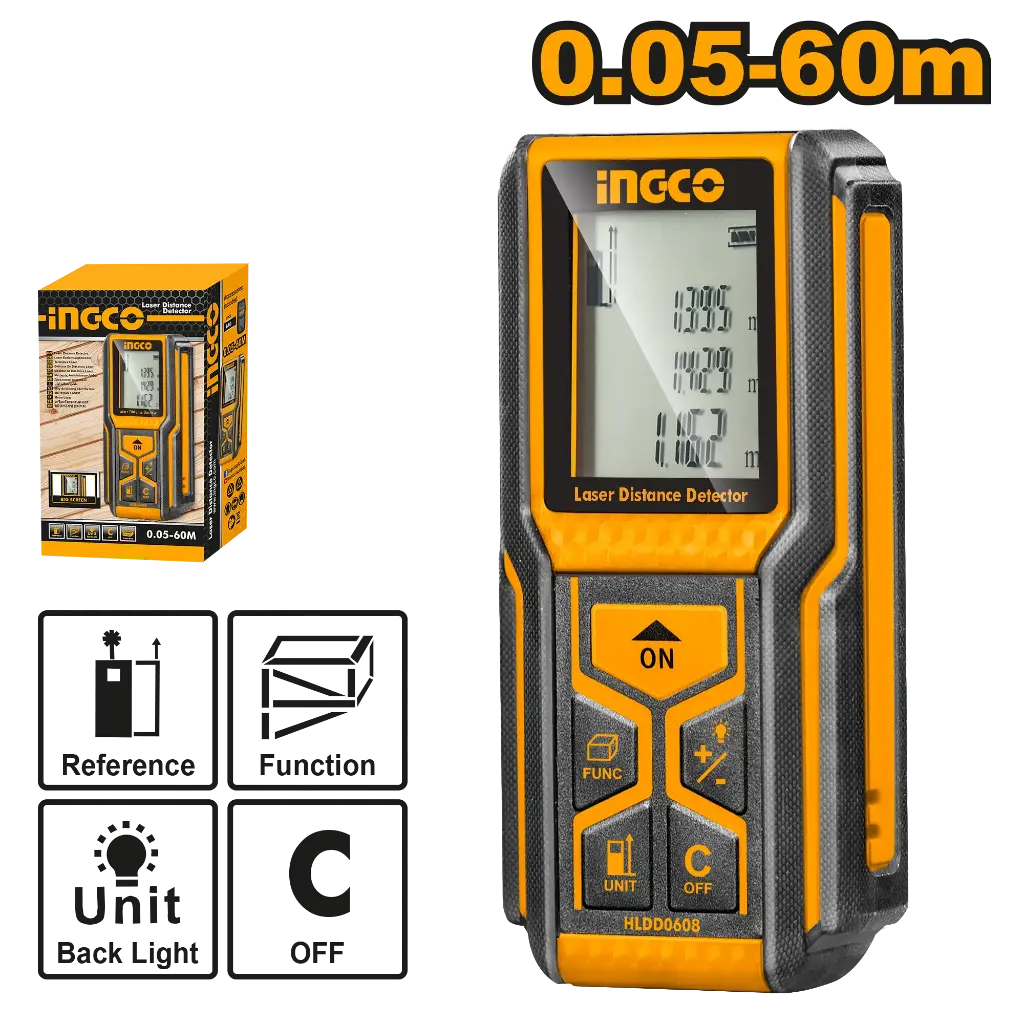 Ingco Laser Distance Detector [HLDD0608]