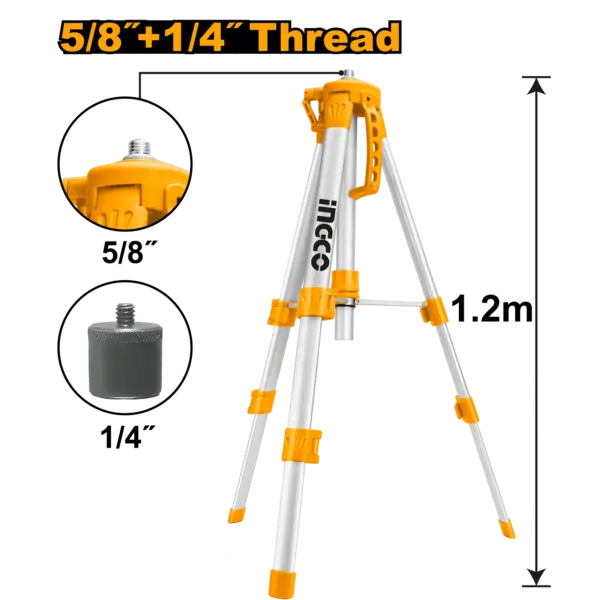 Ingco Tripods For Laser Levels [HLLT01152]