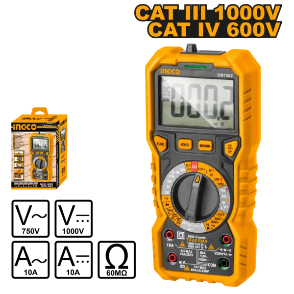 Ingco Digital Multimeter [DM7502]