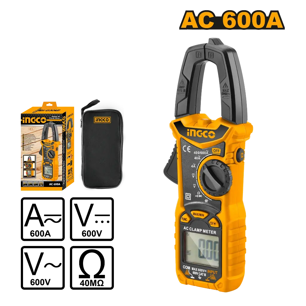 Ingco Digital Ac Clamp Meter [DCM6003]