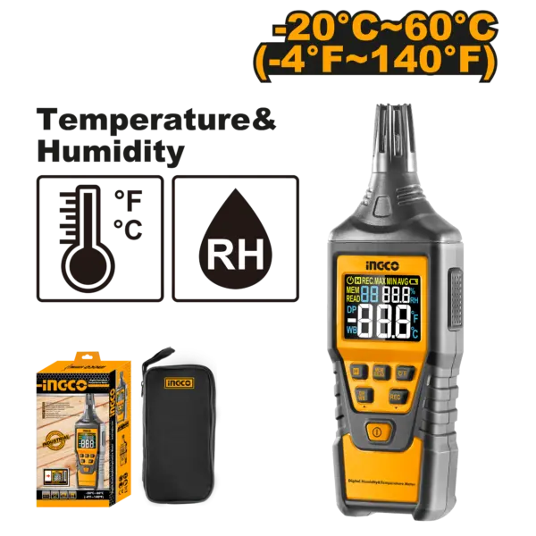 Ingco Digital Humidity&Temperature Meter [HETHT01]