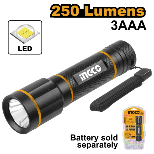 Ingco Flashlight [HFL013AAA58]