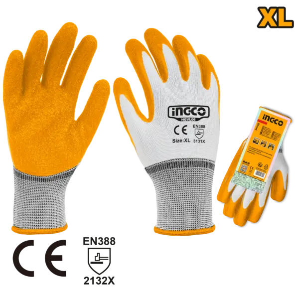 Ingco Latex Gloves [HGVL06]