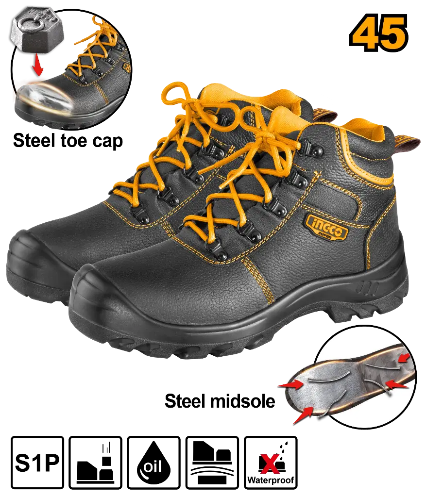 Ingco Safety Boots [SSH04S1P.45]