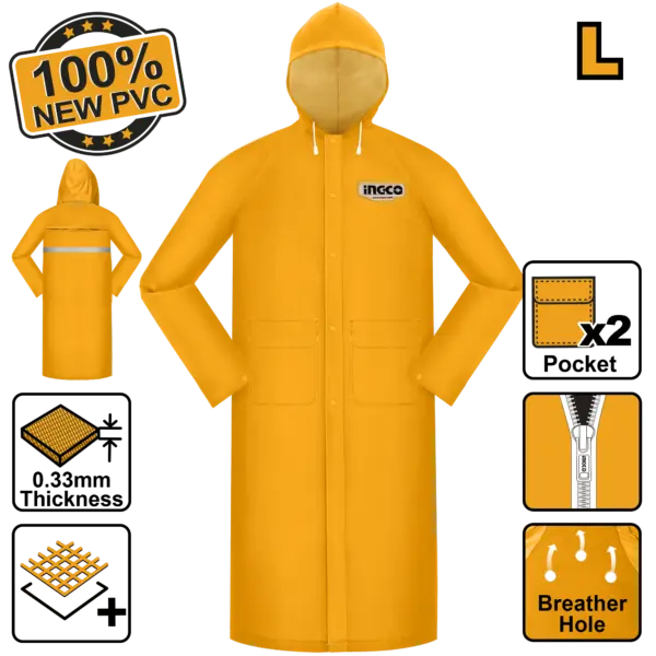 Ingco Rain Coat [HRCTL031.L]