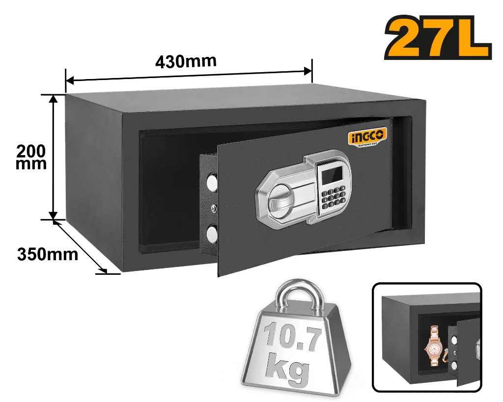 Ingco Electronic Safe-Esf3502 [ESF3502]