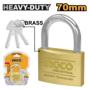 Ingco Heavy Duty Brass Padlock [DBPL0702]