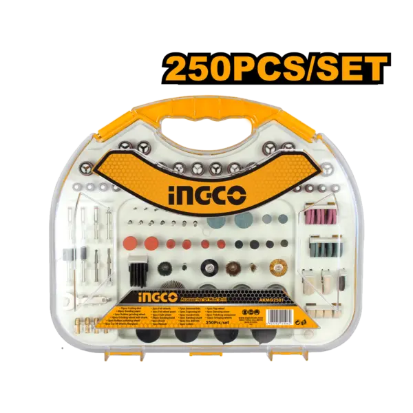 Ingco 250 Pcs Accessories For Mini Drill - P5C10 [AKMG2501]