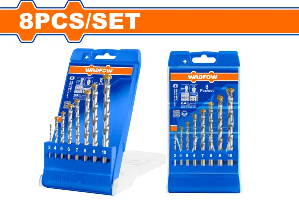 Wadfow 8 Pcs Screwdriver Set [WSS2408]
