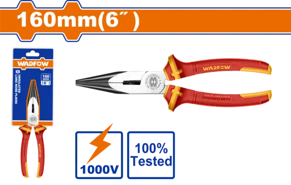 Wadfow Insulated Long Nose Pliers [WPL2936]