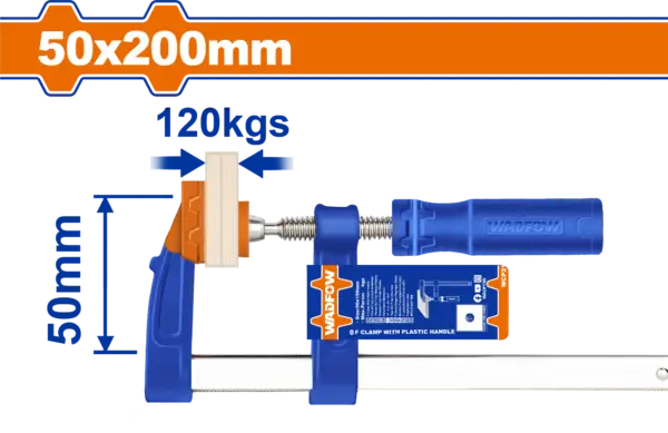 Wadfow F Clamp With Plastic Handle [WCP2152]