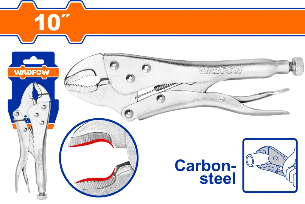 Wadfow Curved Jaw Locking Plier [WLP1C10]