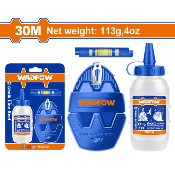 Wadfow Chalk Line Reel [WHX1630]