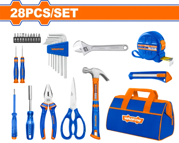 Wadfow 28 Pcs Hand Tools Set [WHS1M28]