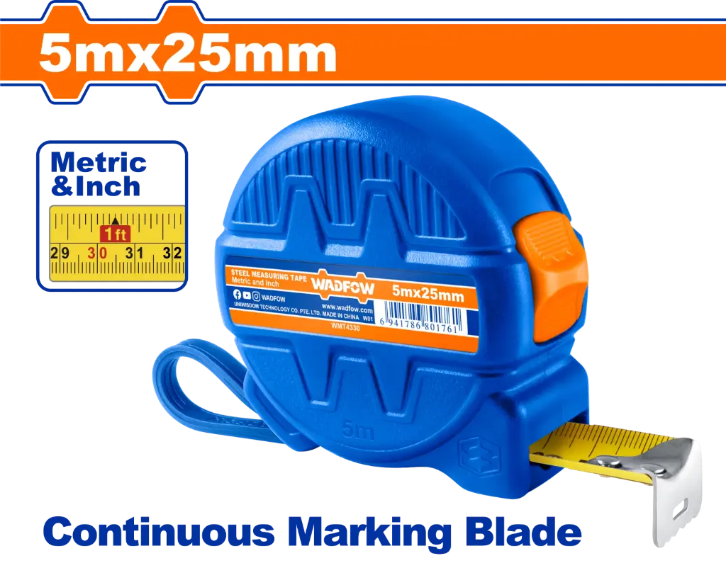 Wadfow Steel Measuring Tape [WMT4330]