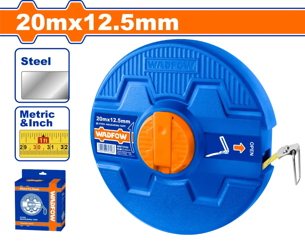 Wadfow Steel Measuring Tape [WMT3520]