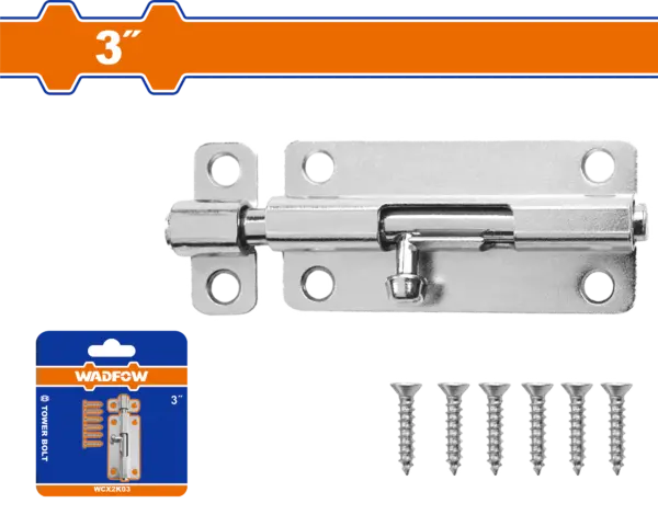 Wadfow Tower Bolt-WCX2K03 [WCX2K03]