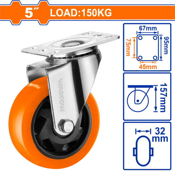 Wadfow Caster Wheel [WJL2352]